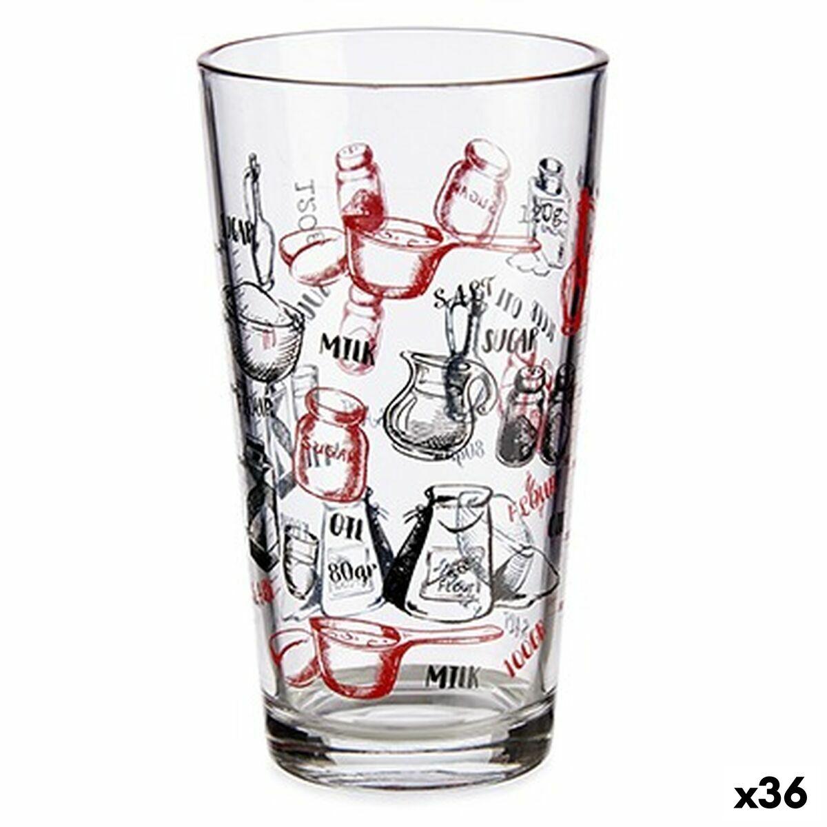 Vaso medidor Vivalto Recipe Vidrio 450 ml (36 Unidades)