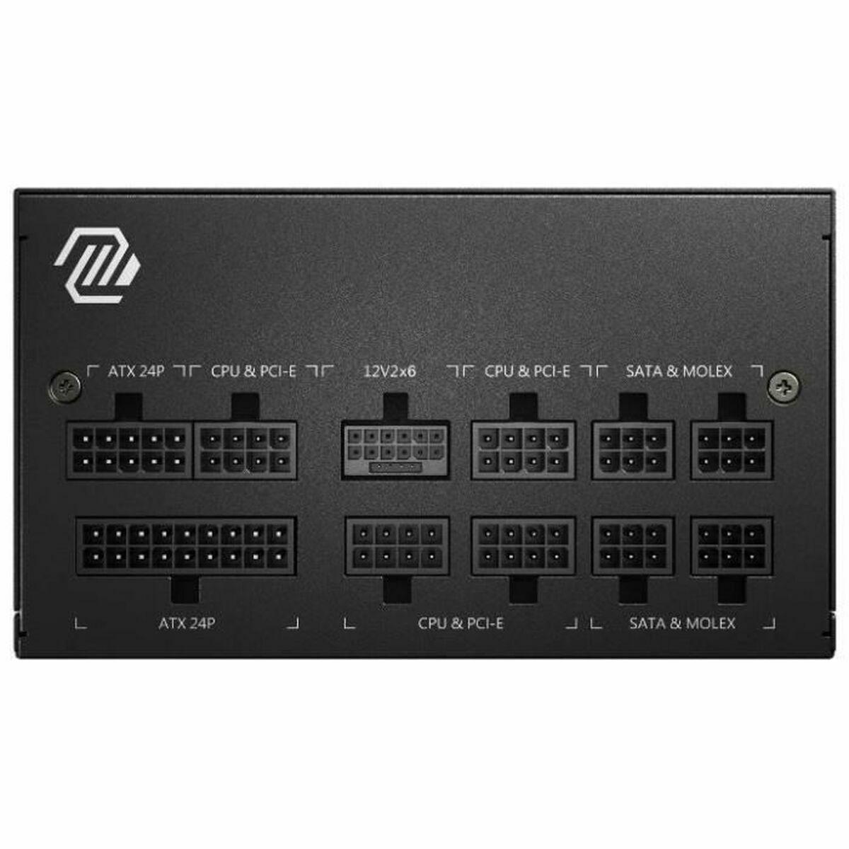 Fuente de Alimentación MSI MAG A750GL PCIE5 Modular 750 W 110 W 80 Plus Gold