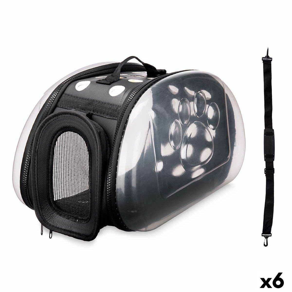 Transportín Mascow 223 Negro Plástico 43 x 20 x 33 cm 37 x 17 x 22 cm (6 Unidades)