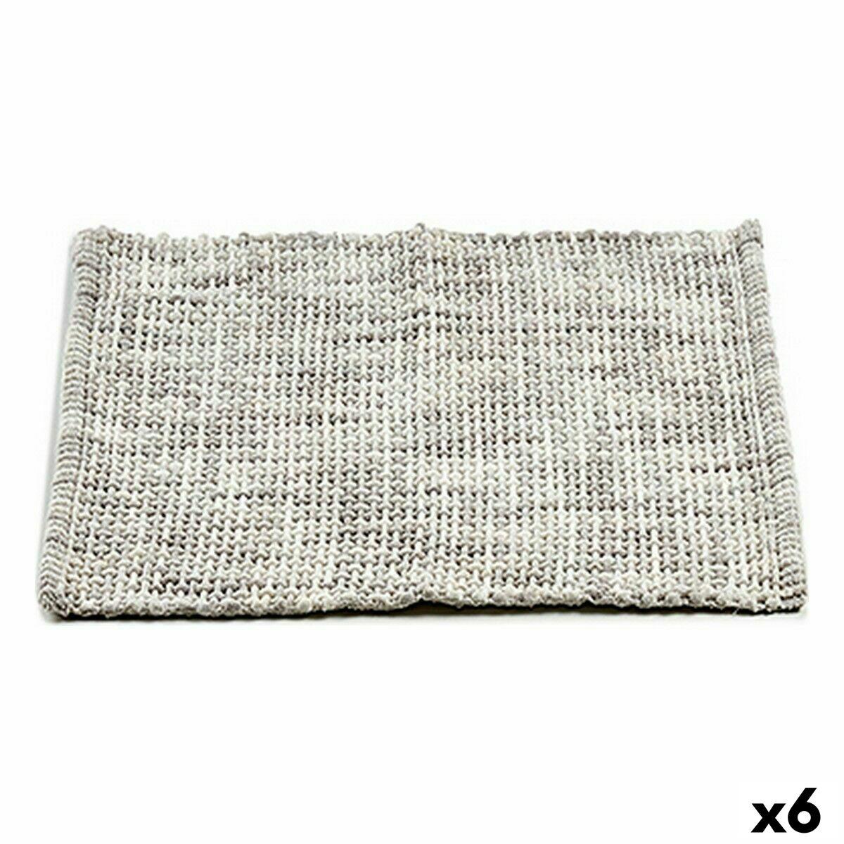 Alfombra de baño Berilo ITEM NO.10 RUGS Gris 50 x 80 cm (6 Unidades)