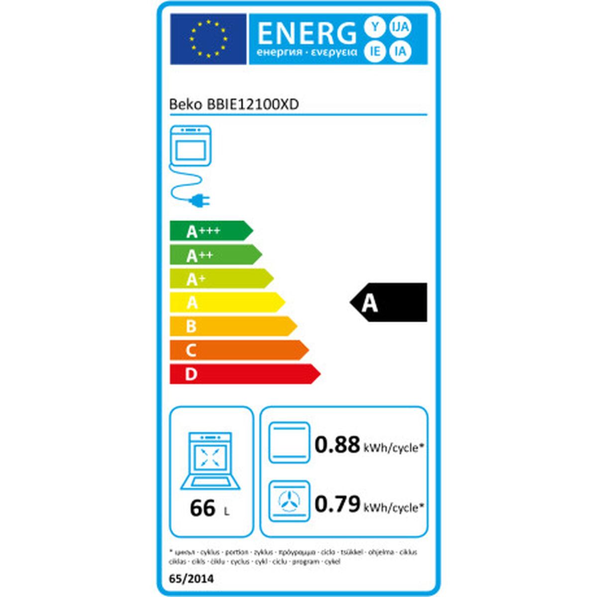 Horno Polivalente BEKO BBIE12100XD Acero Inoxidable 100 W 66 L