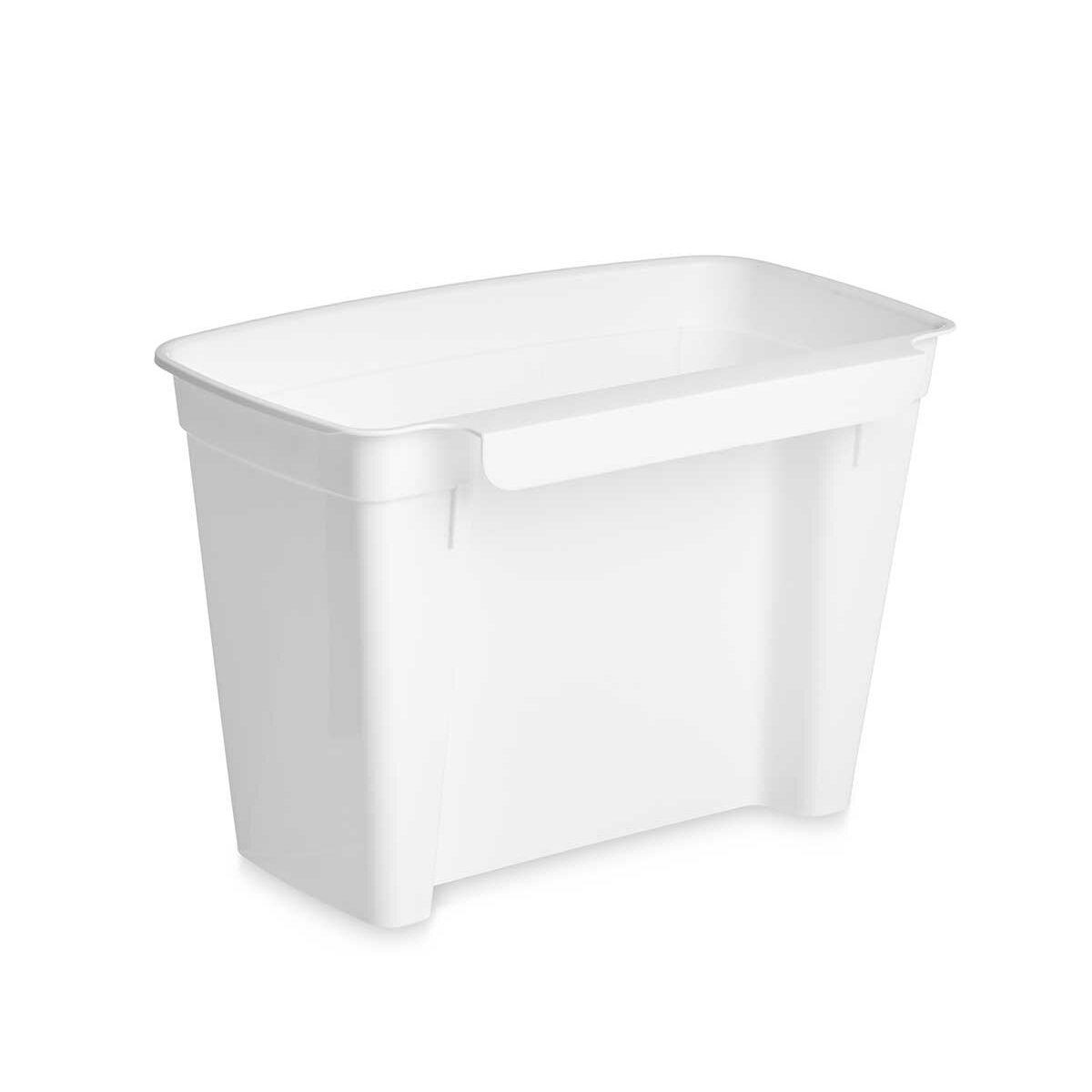 Soporte para Bolsas de Basura Kinvara 02 001 Blanco Plástico 4 L (12 Unidades)