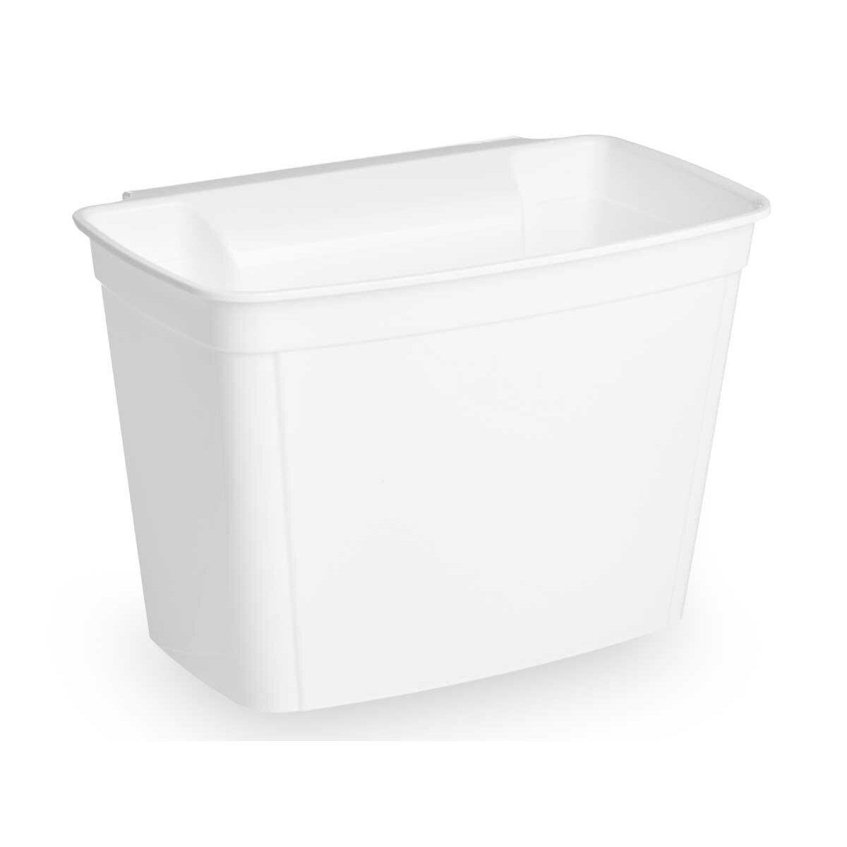 Soporte para Bolsas de Basura Kinvara 02 001 Blanco Plástico 4 L (12 Unidades)