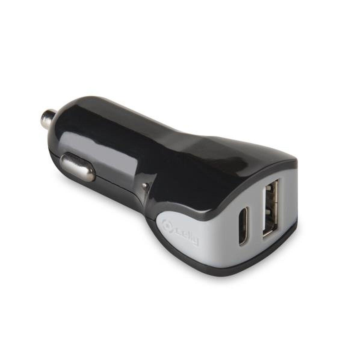 Cargador portátil Celly CCTYPECUSBBK