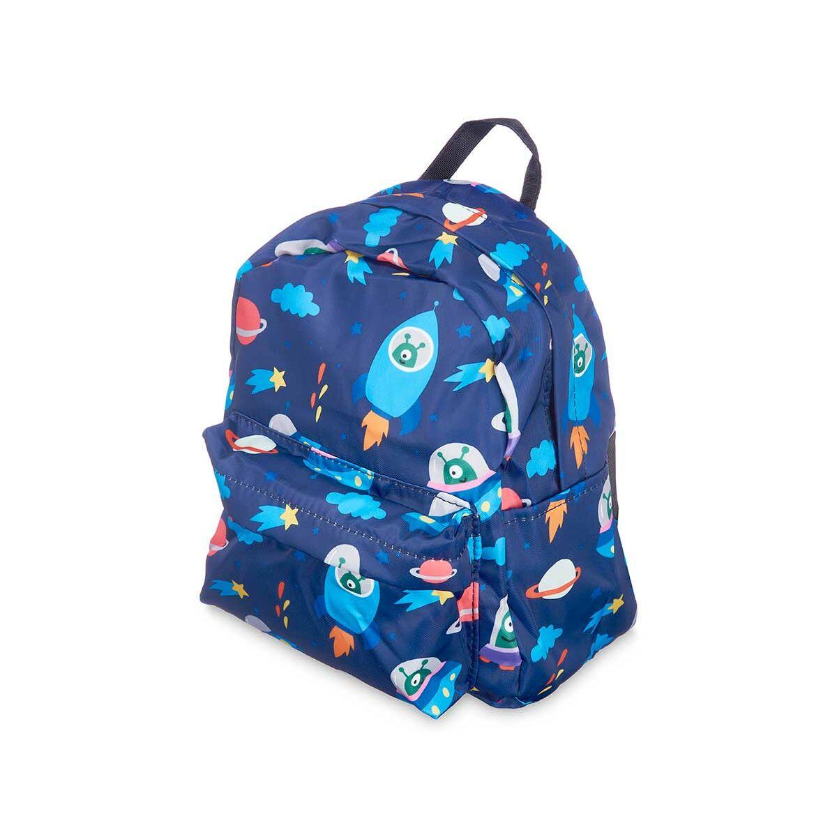 Mochila Escolar Pincello 589 Multicolor 28 x 12 x 22 cm Nave Espacial (12 Unidades)