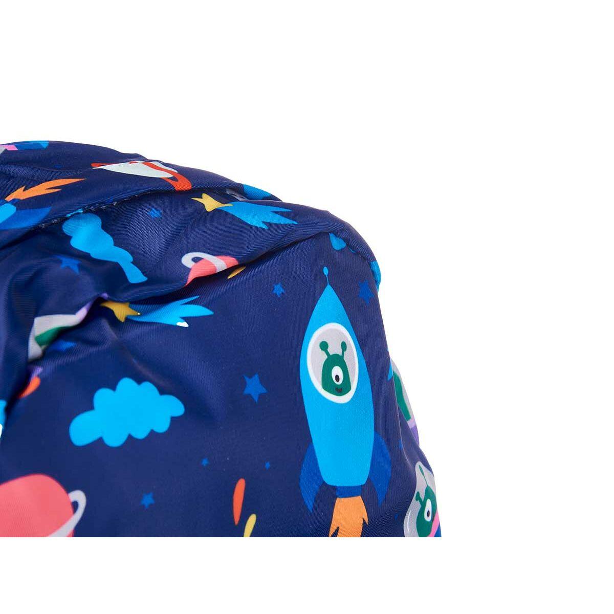 Mochila Escolar Pincello 589 Multicolor 28 x 12 x 22 cm Nave Espacial (12 Unidades)