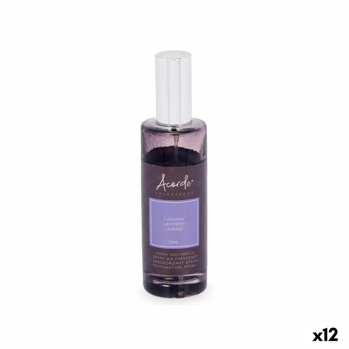 Spray Ambientador Acorde G-519 Lavanda 70 ml (12 Unidades)