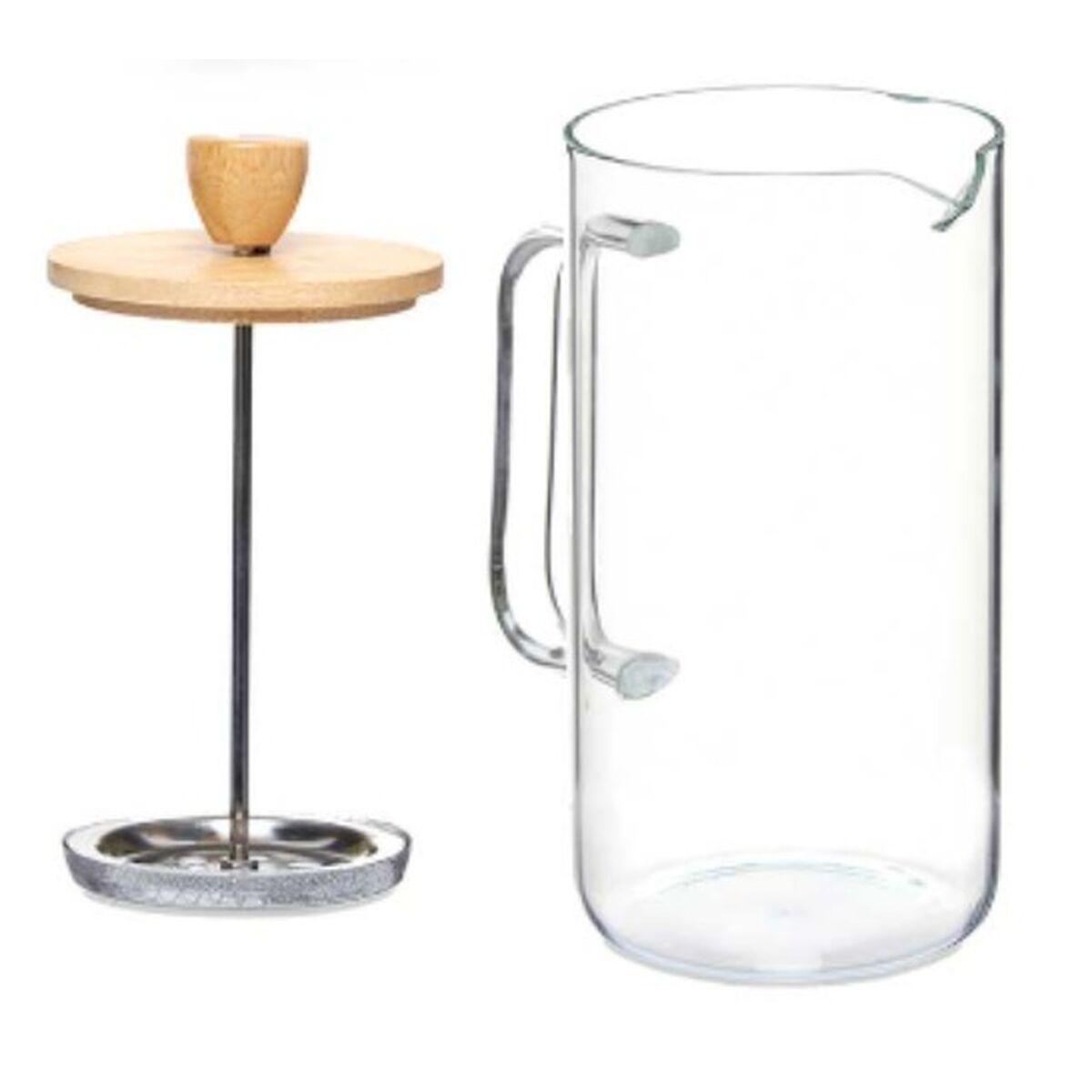 Tetera Vivalto SW8132 600ML Natural Bambú Vidrio de Borosilicato 600 ml