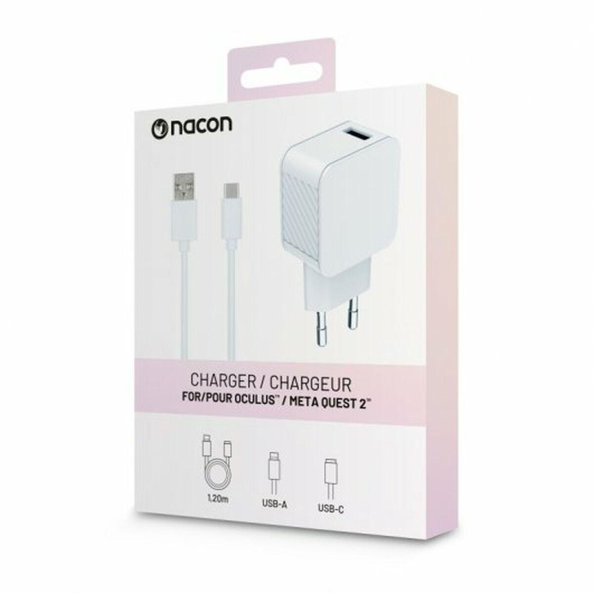 Cargador de Pared + Cable USB A a USB C Nacon