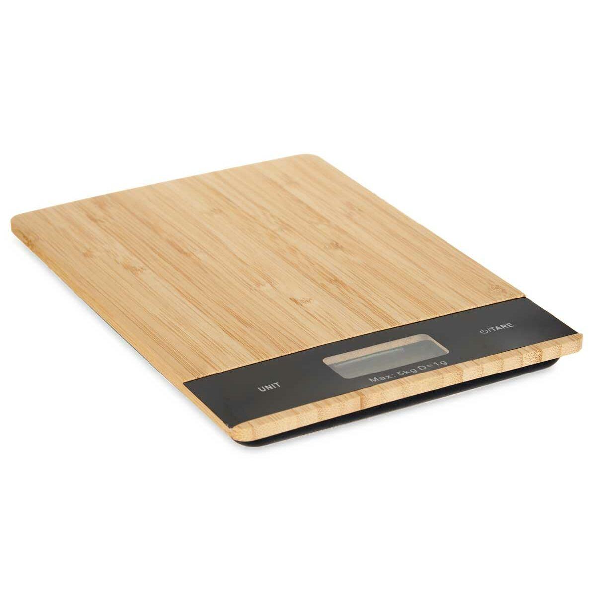 Báscula Digital de Cocina Kinvara B3301-BAMBOO 5 kg
