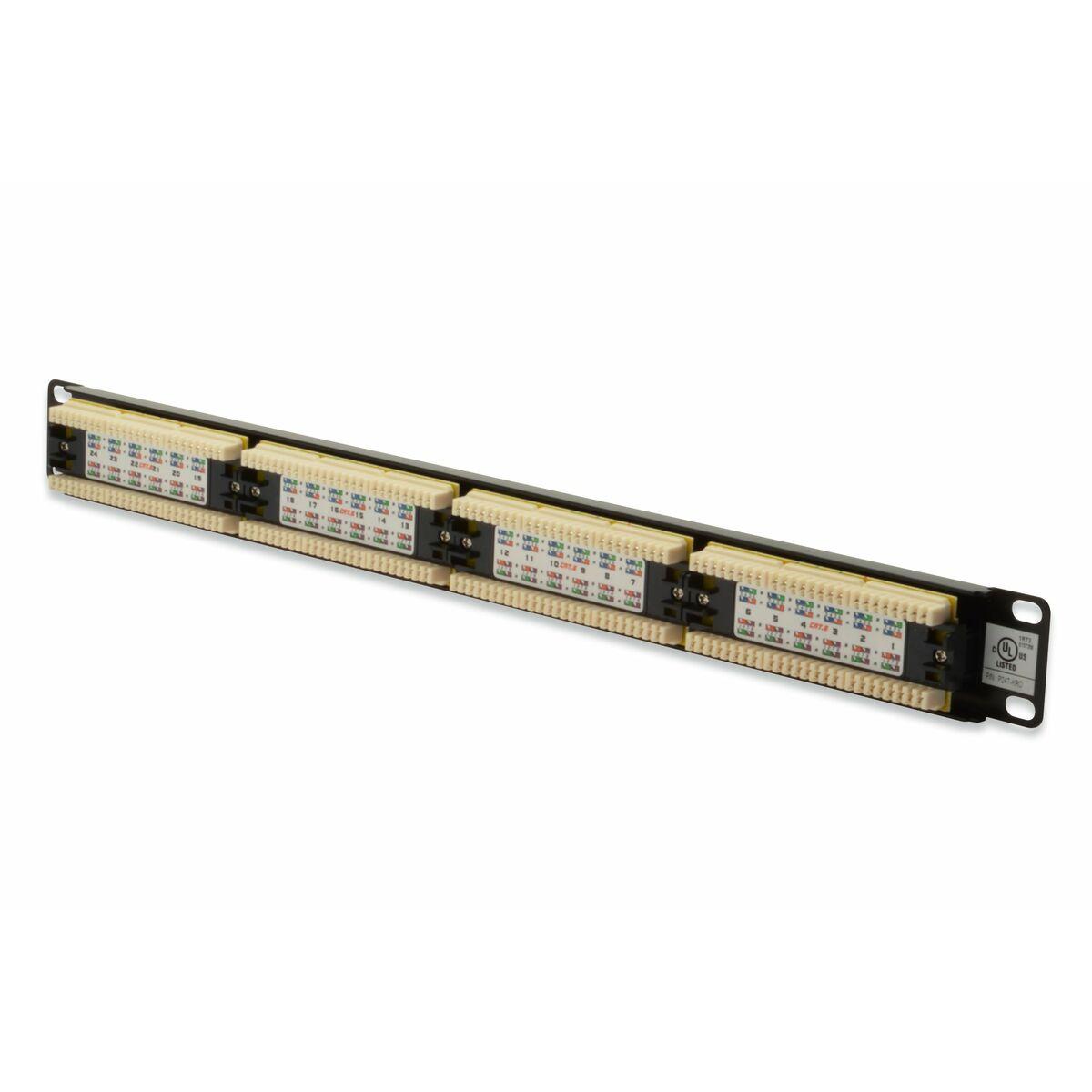 Patch Panel 24 Puertos UTP Categoría 6 Digitus DN-91624U