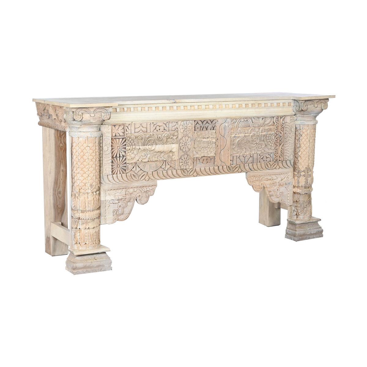 Mesa auxiliar Home ESPRIT Blanco Madera de mango 182 x 54 x 91 cm