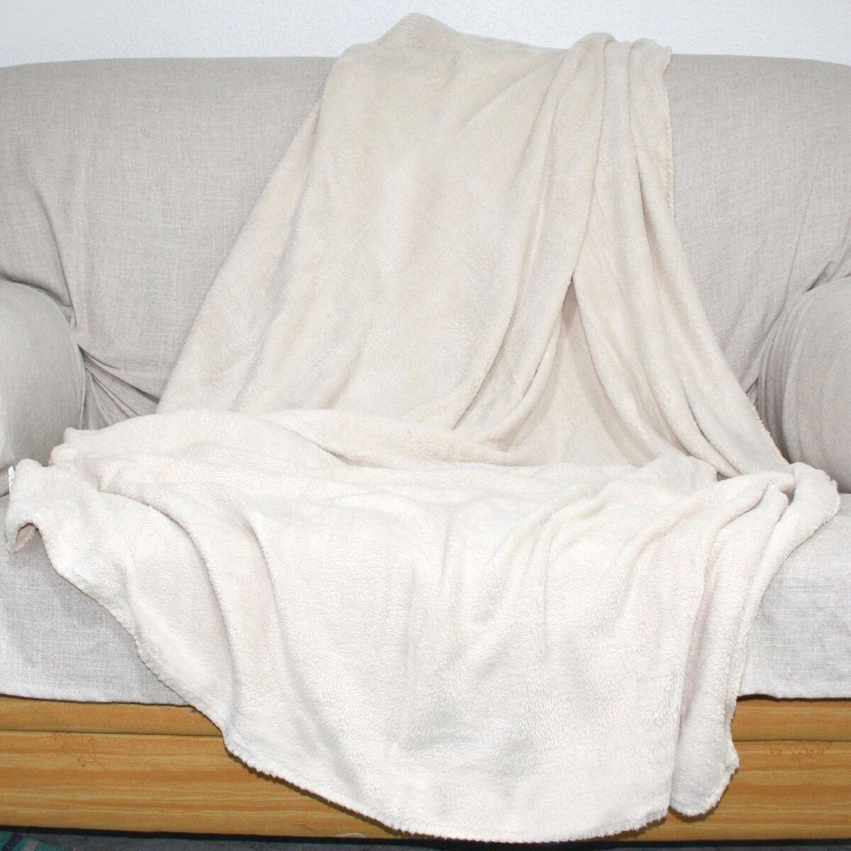 Manta Naturals   Marfil 130 x 180 cm