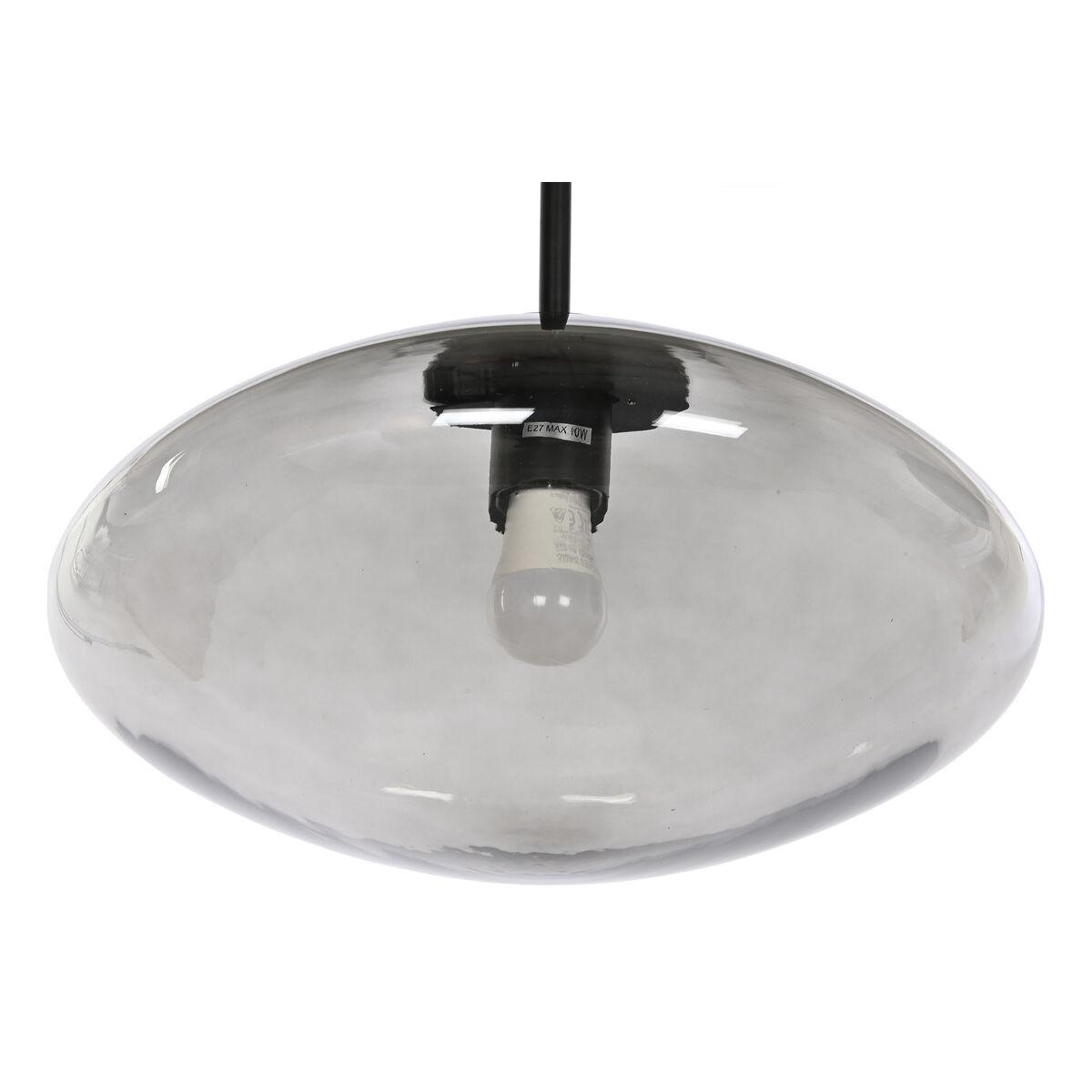 Lámpara de Techo Home ESPRIT Gris Cristal 50 W 36 x 36 x 20 cm