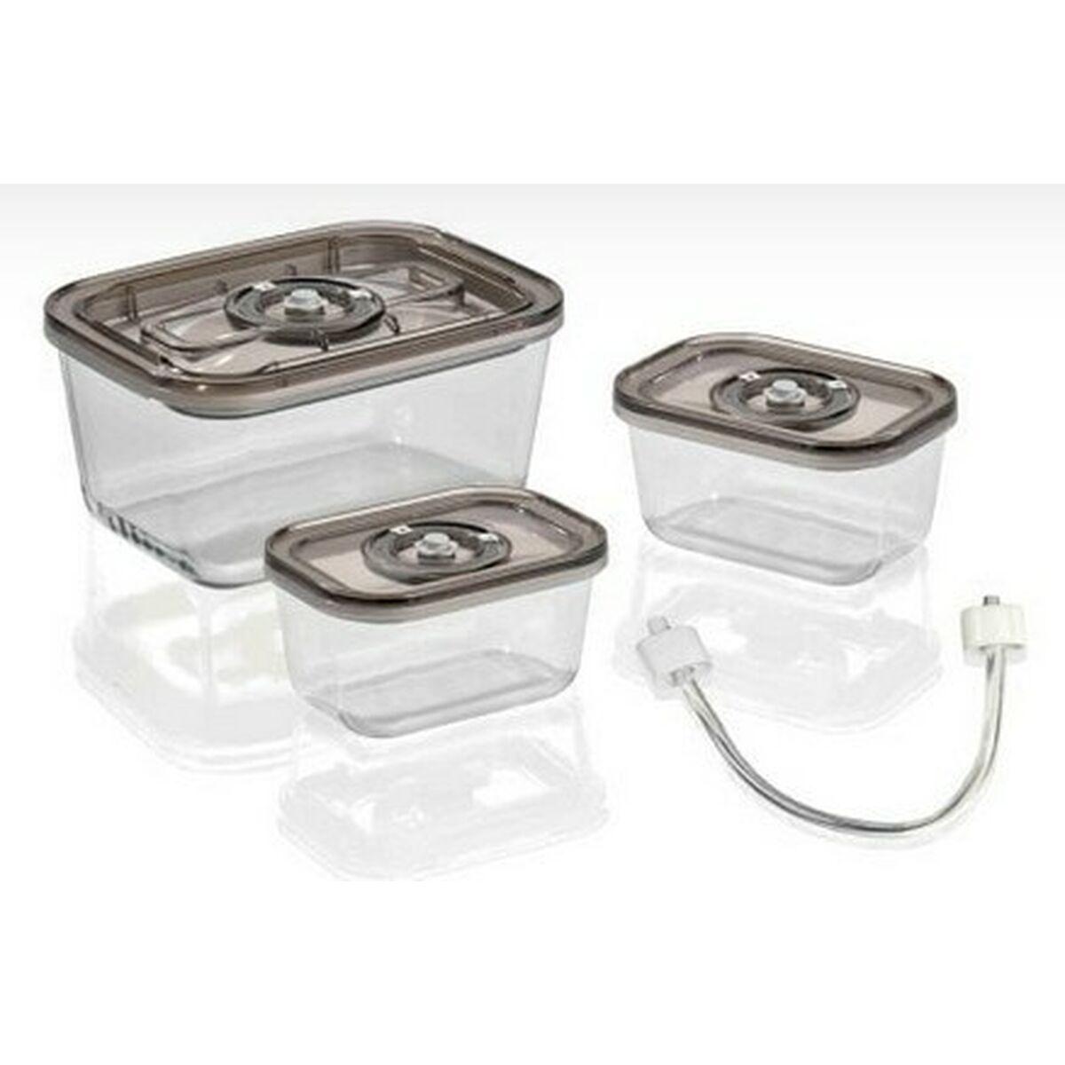 Fiambrera CASO VacuBoxx Eco-Set Transparente 1,5 L 2,5 L