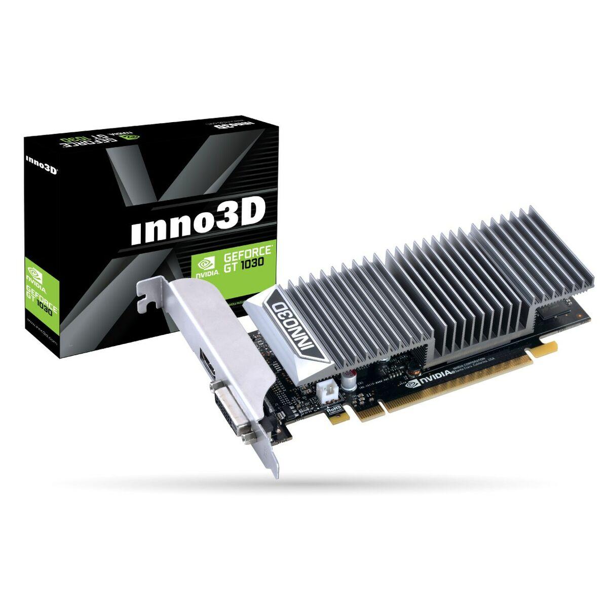 Tarjeta Gráfica INNO3D N1030-1SDV-E5BL 2 GB NVIDIA GeForce GT 1030 NVIDIA