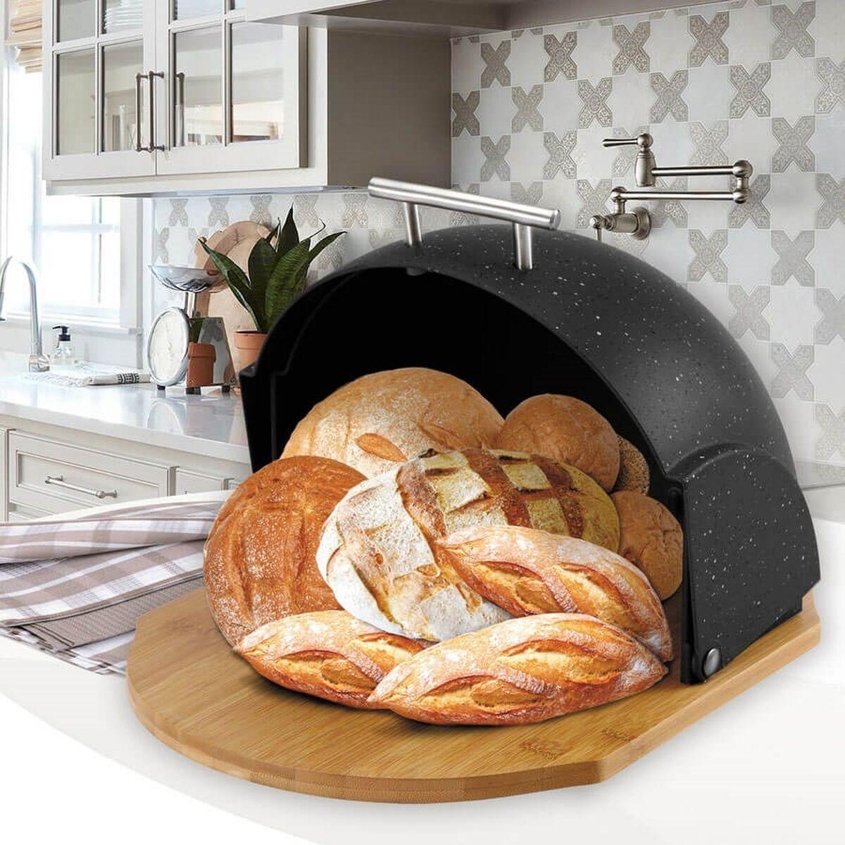 Panera Feel Maestro MR-1678G Negro Plateado Madera Plástico