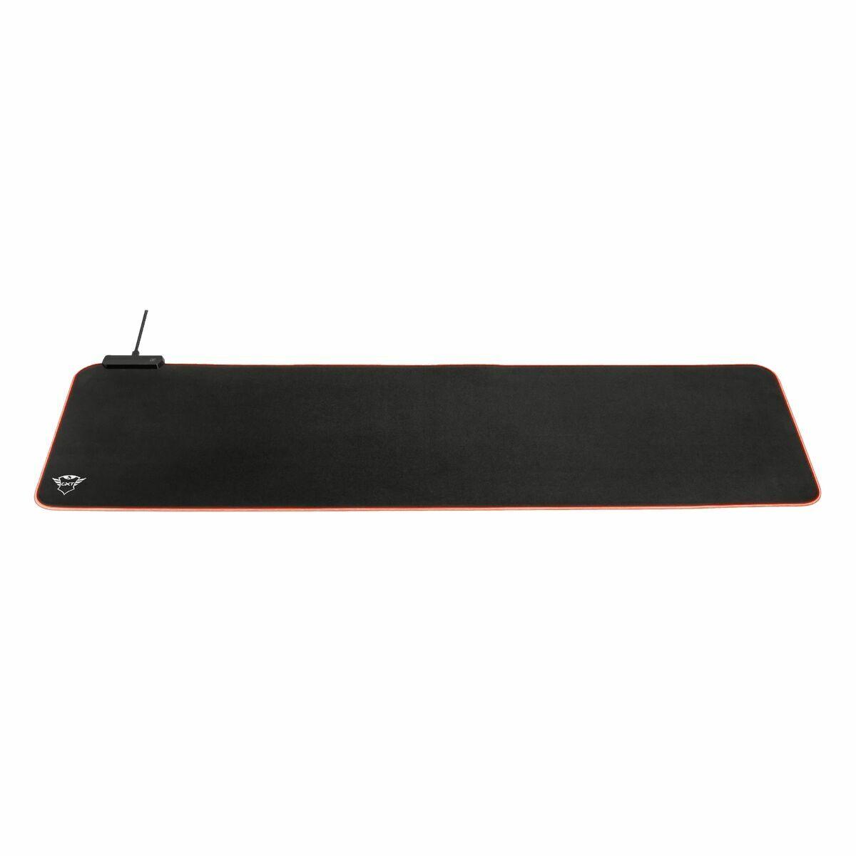 Alfombrilla Antideslizante Trust GXT 764 Glide-Flex XXL RGB Negro