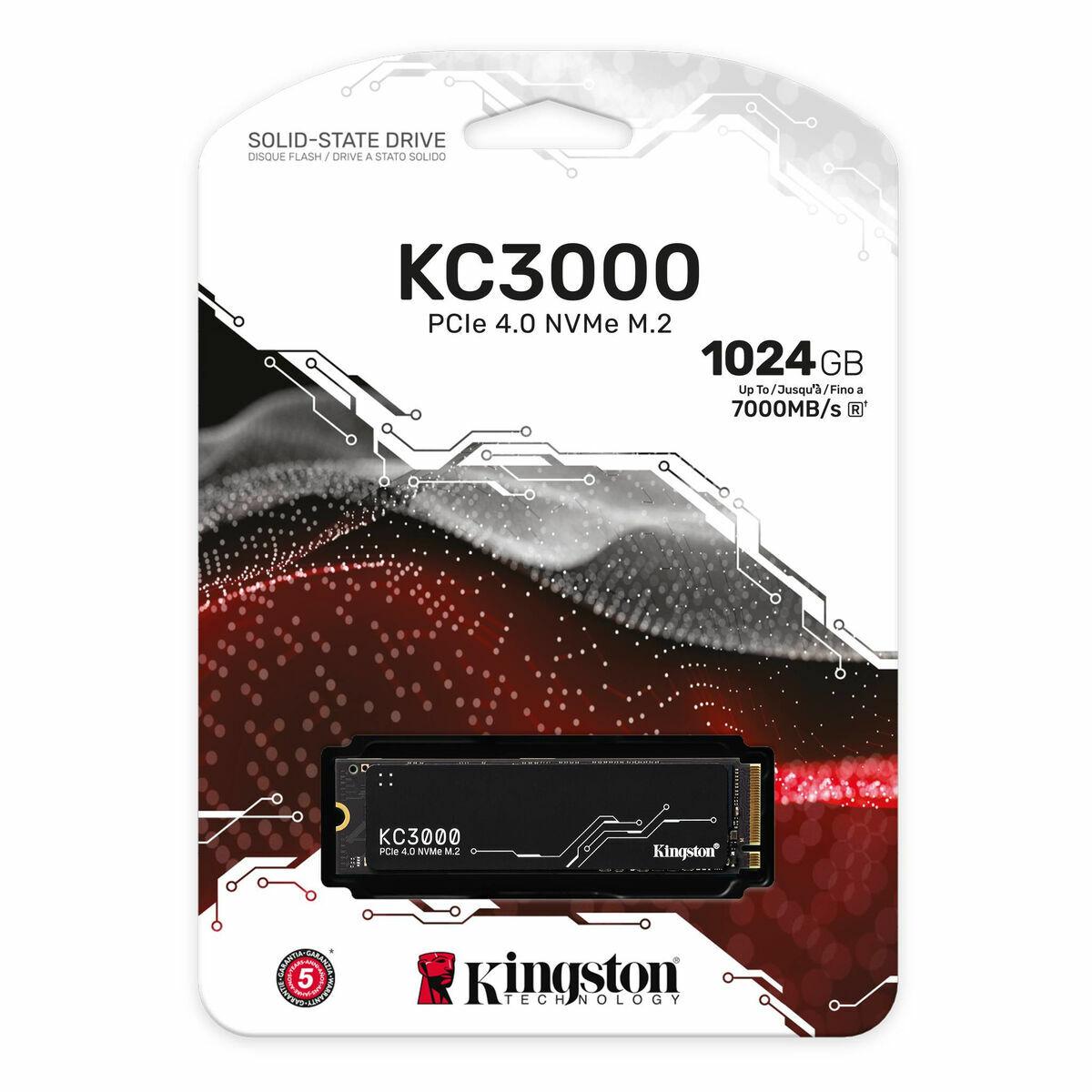 Disco Duro Kingston SKC3000S 1,24 TB SSD