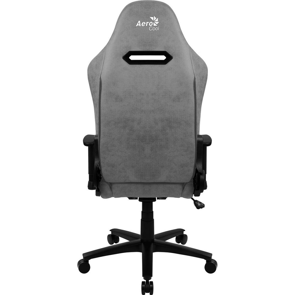 Silla Gaming Aerocool DUKE AeroSuede 180º Negro Gris