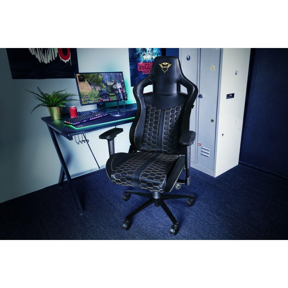 Silla Gaming Trust GXT 712 Resto Pro Amarillo Negro Negro/Amarillo