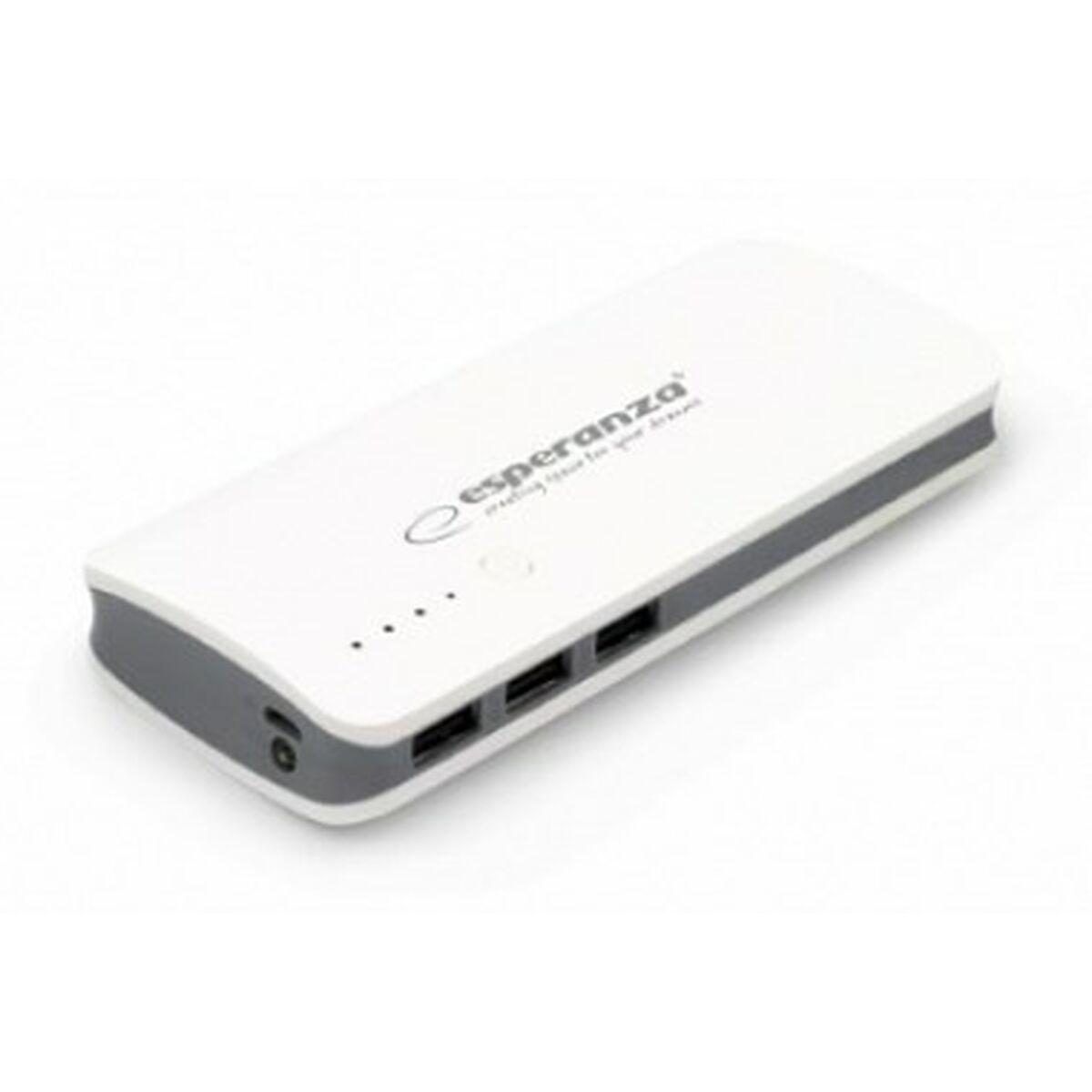 Power Bank Esperanza EMP106WE Blanco Gris Blanco/Gris 8000 mAh