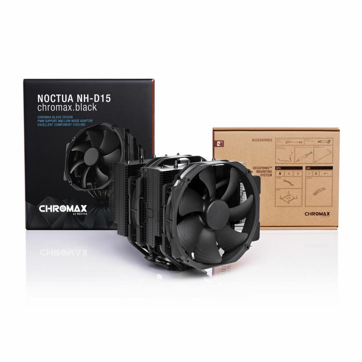 Ventilador de CPU Noctua NH-D15 chromax.black