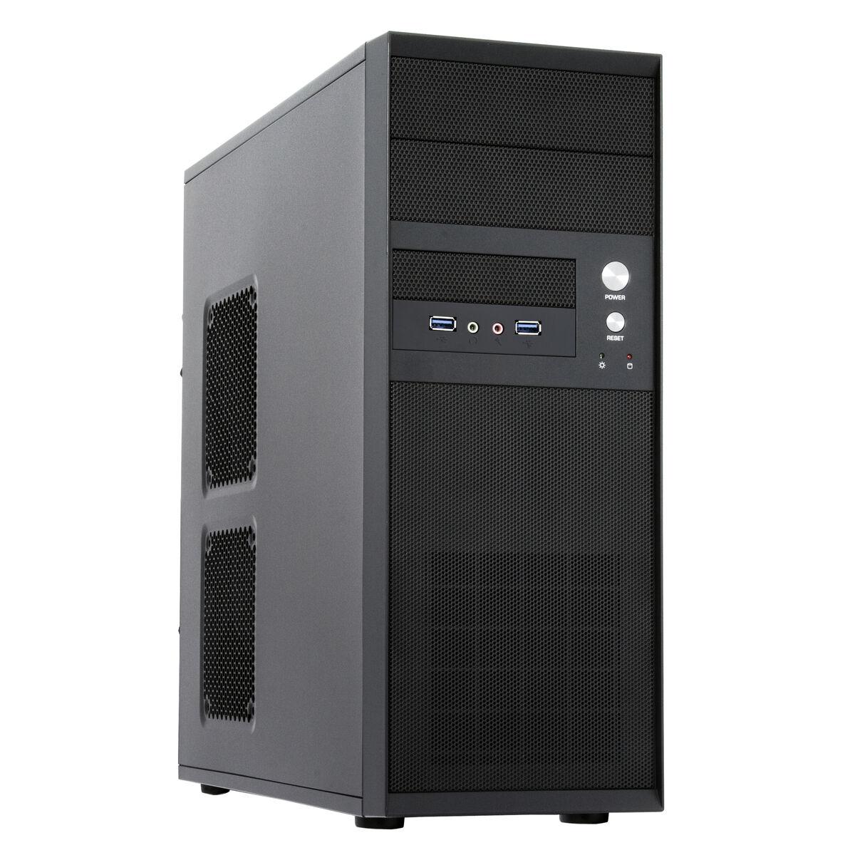 Caja Semitorre ATX Chieftec CQ-01B-U3-OP Negro