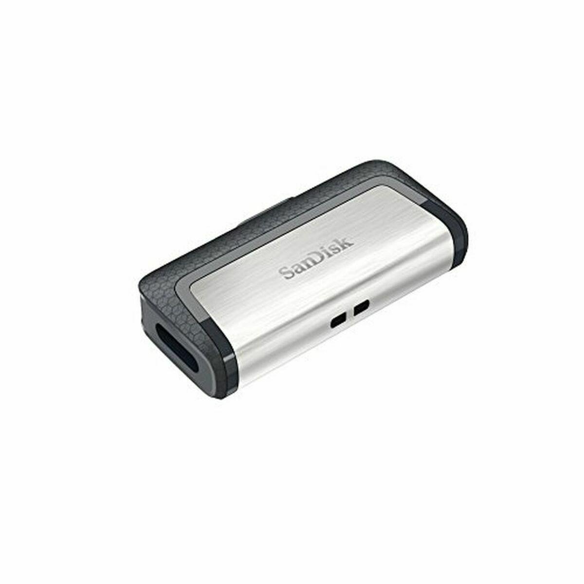 Memoria USB SanDisk SDDDC2-128G-G46 Negro Plateado 128 GB (1 unidad)