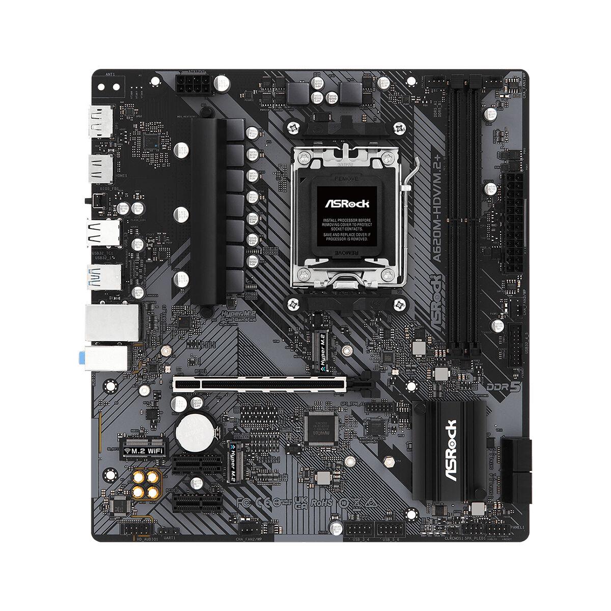 Placa Base ASRock A620M-HDV/M.2+ AMD AMD AM5