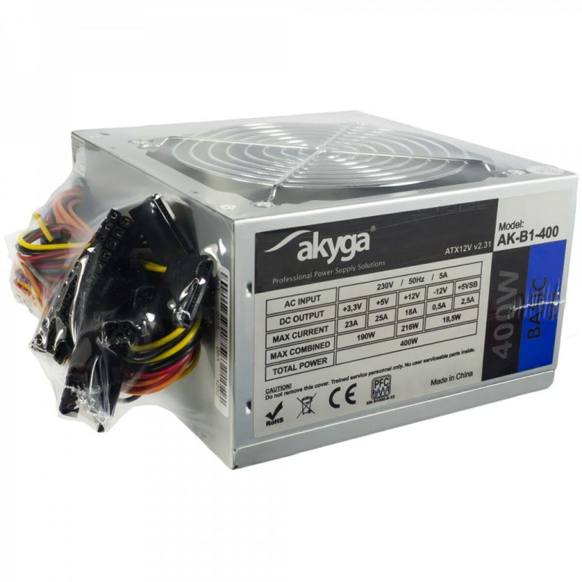 Fuente de Alimentación Akyga AK-B1-400 400 W ATX RoHS