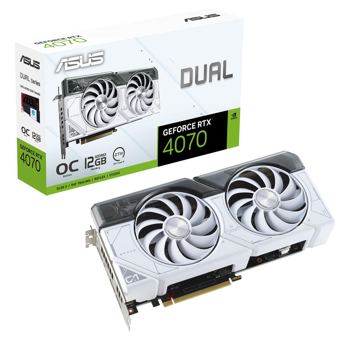 Tarjeta Gráfica Asus DUAL GEFORCE RTX 4070 12 GB GDDR6X