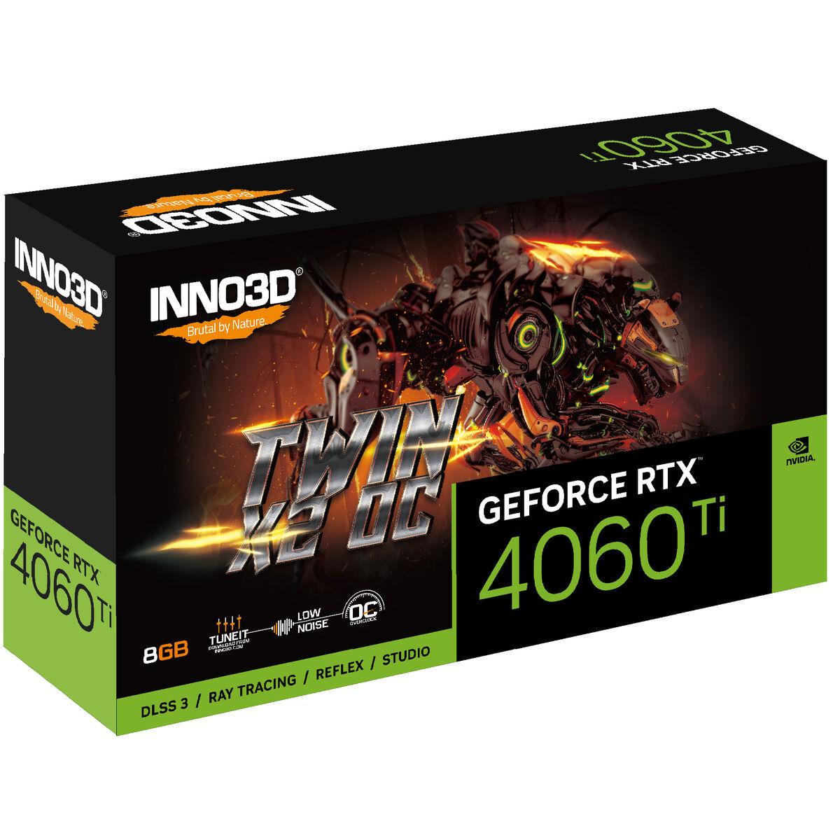 Tarjeta Gráfica INNO3D N406T2-08D6X-171153N 8 GB GDDR6