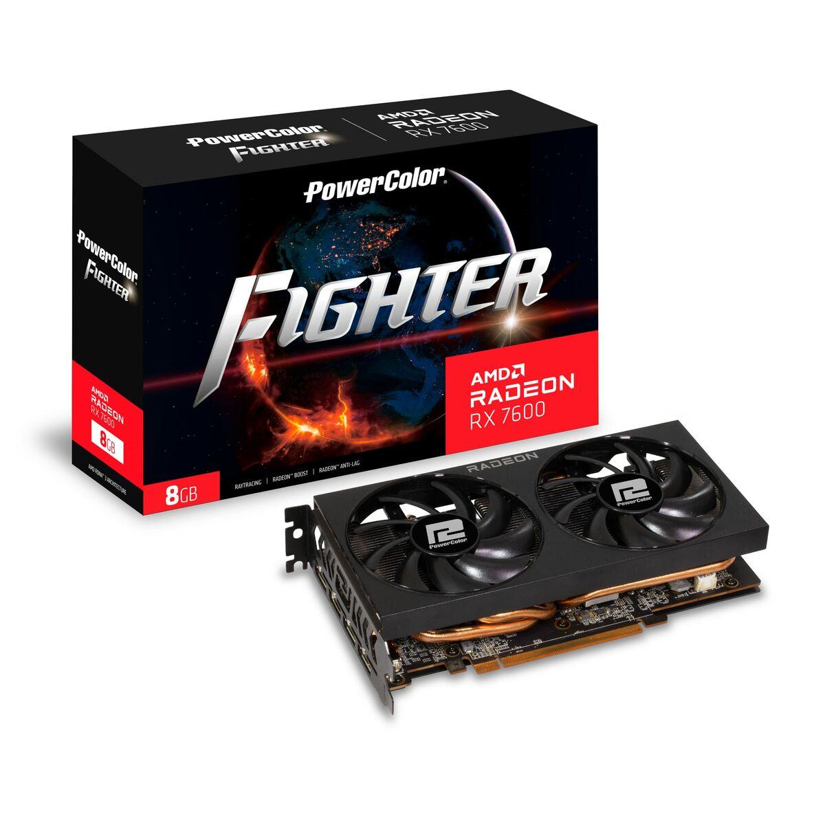 Tarjeta Gráfica Powercolor RX 7600 8G-F AMD AMD Radeon RX 7600 GDDR6