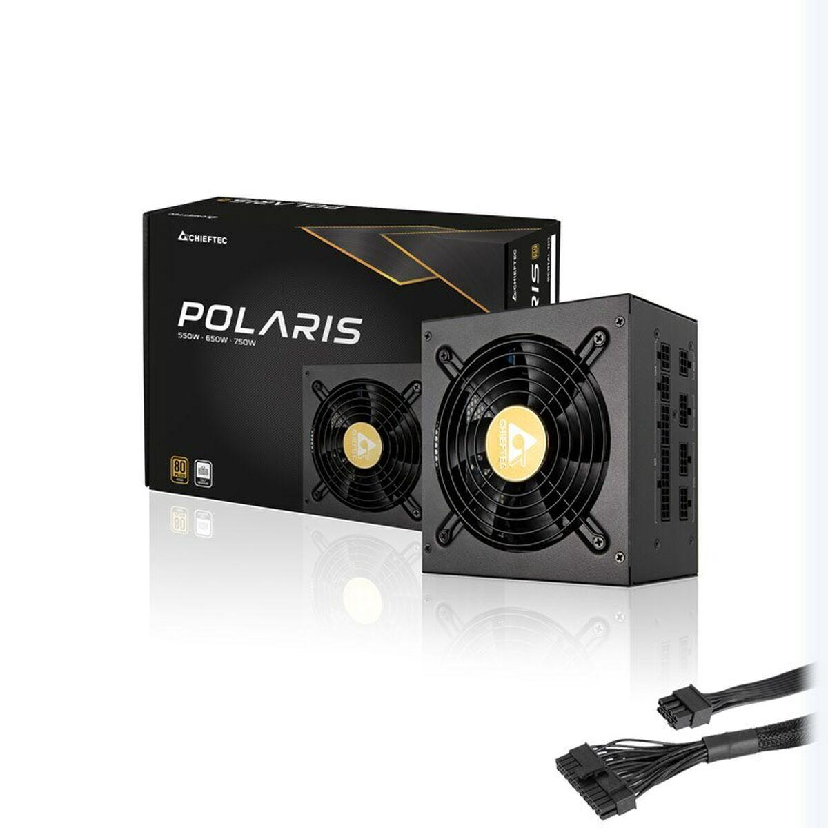 Fuente de Alimentación Chieftec Polaris 650 W 80 Plus Gold RoHS Modular