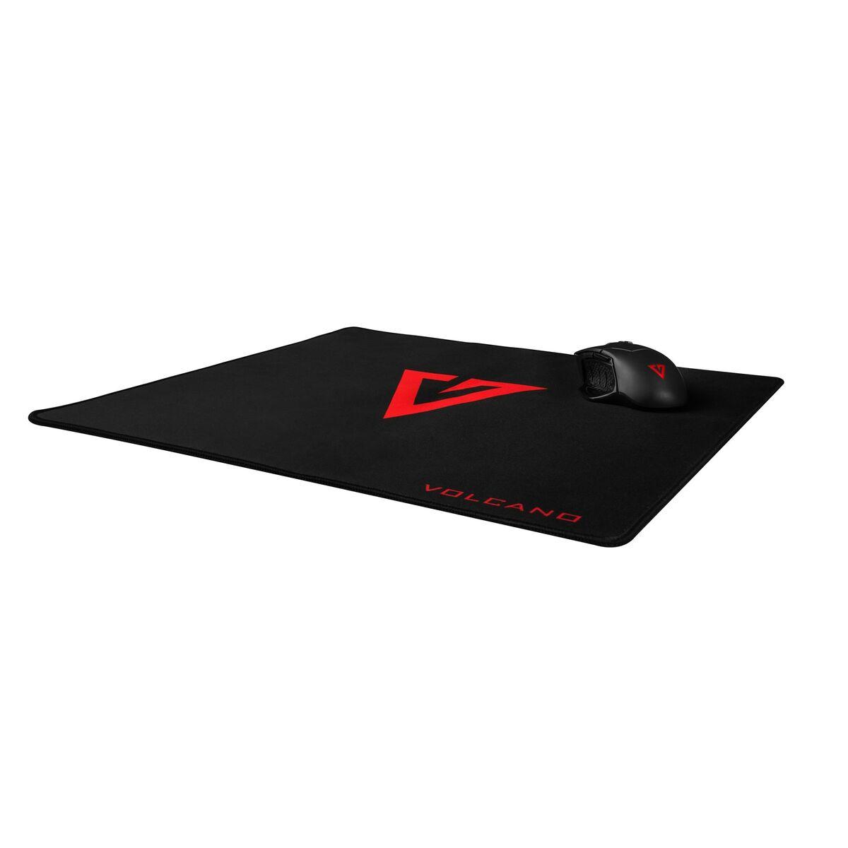 Alfombrilla Antideslizante Modecom Volcano Elbrus Negro Rojo