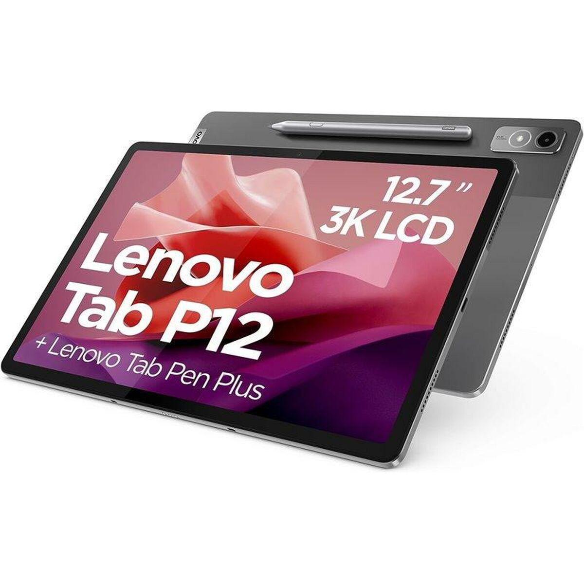 Tablet Lenovo Tab P12 Gris 128 GB 8 GB RAM 12,7