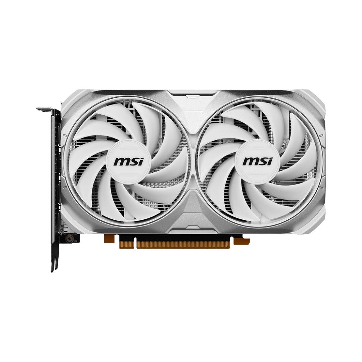 Tarjeta Gráfica MSI GEFORCE RTX 4060 VENTUS 2X WHITE 8G OC