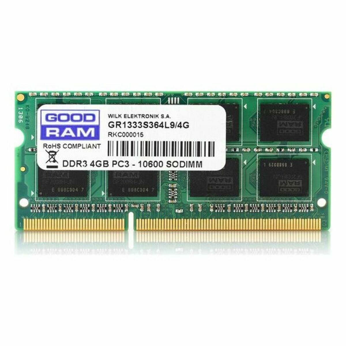 Memoria RAM GoodRam GR1333S364L9S/4G 4 GB DDR3 1333 MHz 1333 MHz CL9 4 GB DDR3