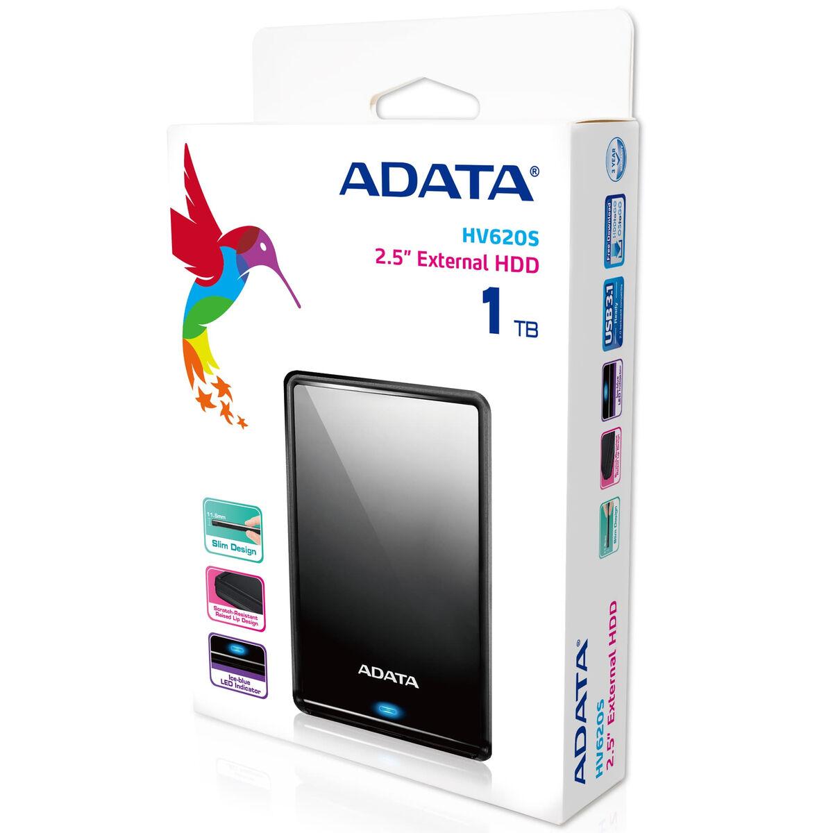 Disco Duro Externo Adata HV620S Negro 1 TB