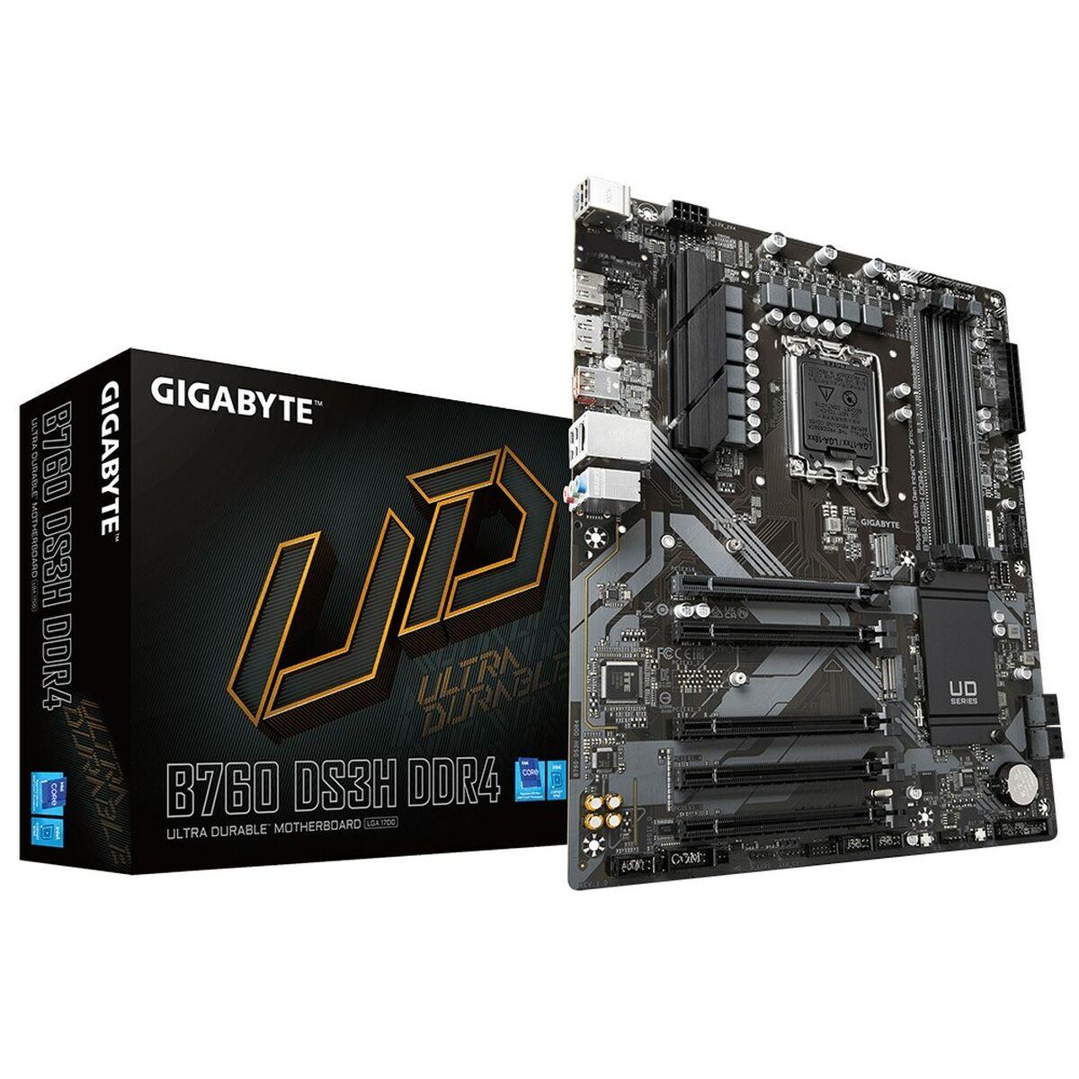 Placa Base Gigabyte B760 DS3H DDR4 LGA 1700 INTEL B760 EXPRESS