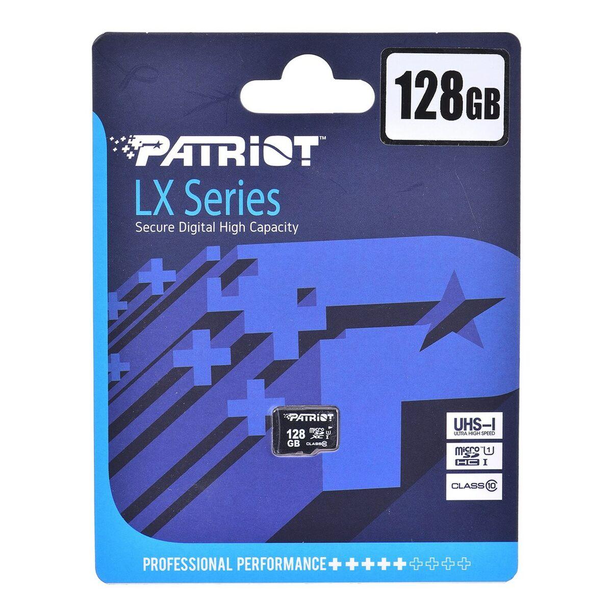 Tarjeta Micro SD Patriot Memory PSF128GMDC10 Negro 128 GB