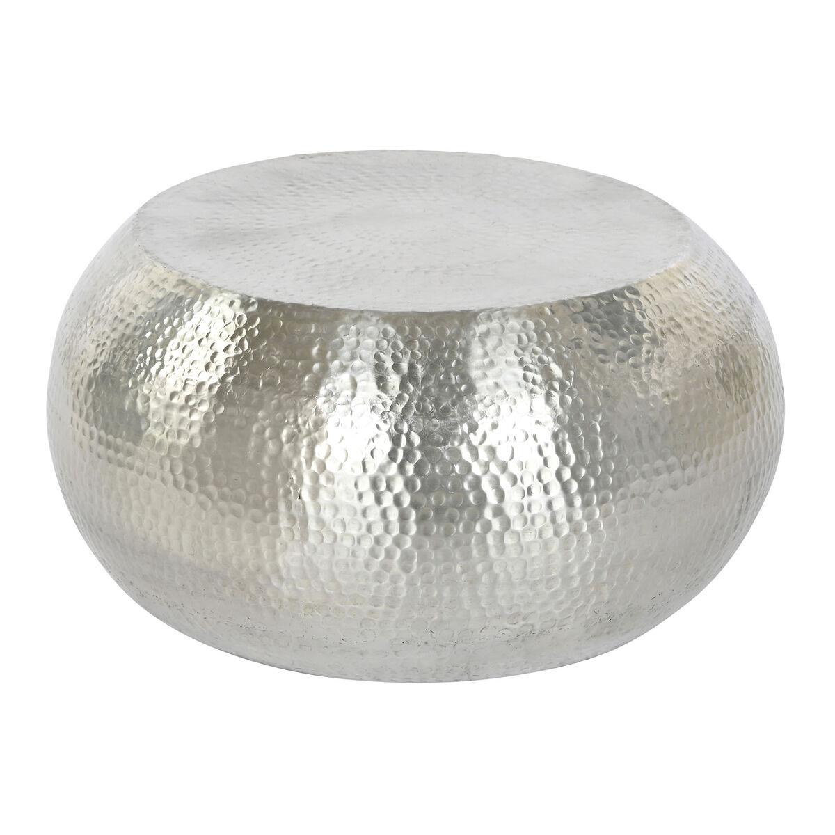 Mesa de Centro Home ESPRIT Aluminio 60 x 60 x 30 cm