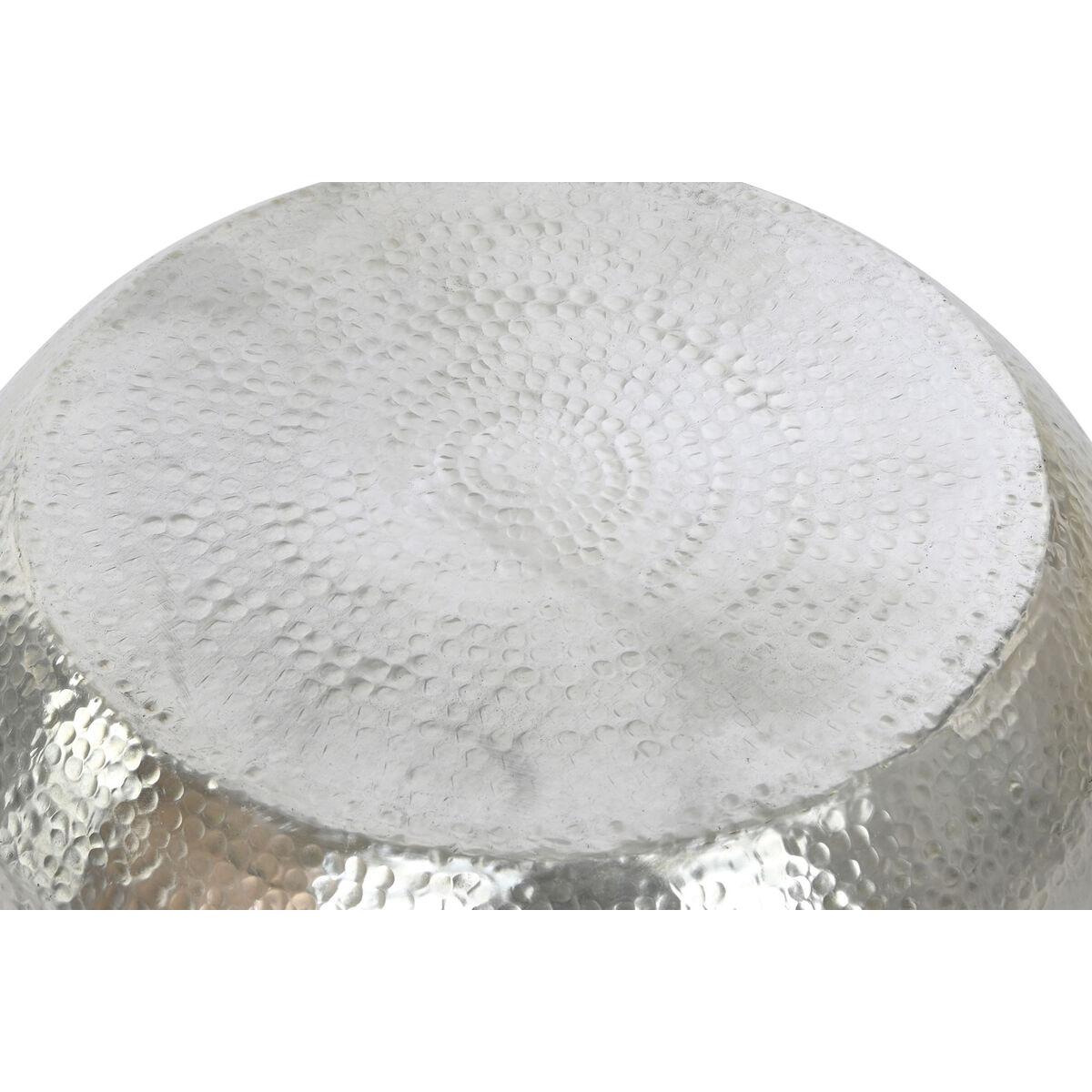 Mesa de Centro Home ESPRIT Aluminio 60 x 60 x 30 cm