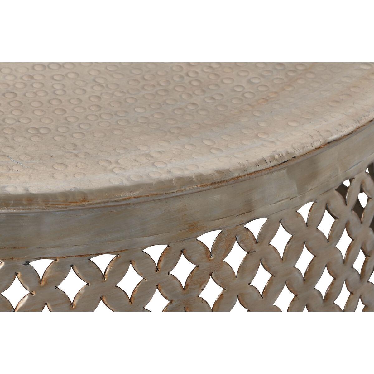 Mesa de Centro Home ESPRIT Aluminio 82 x 82 x 38 cm