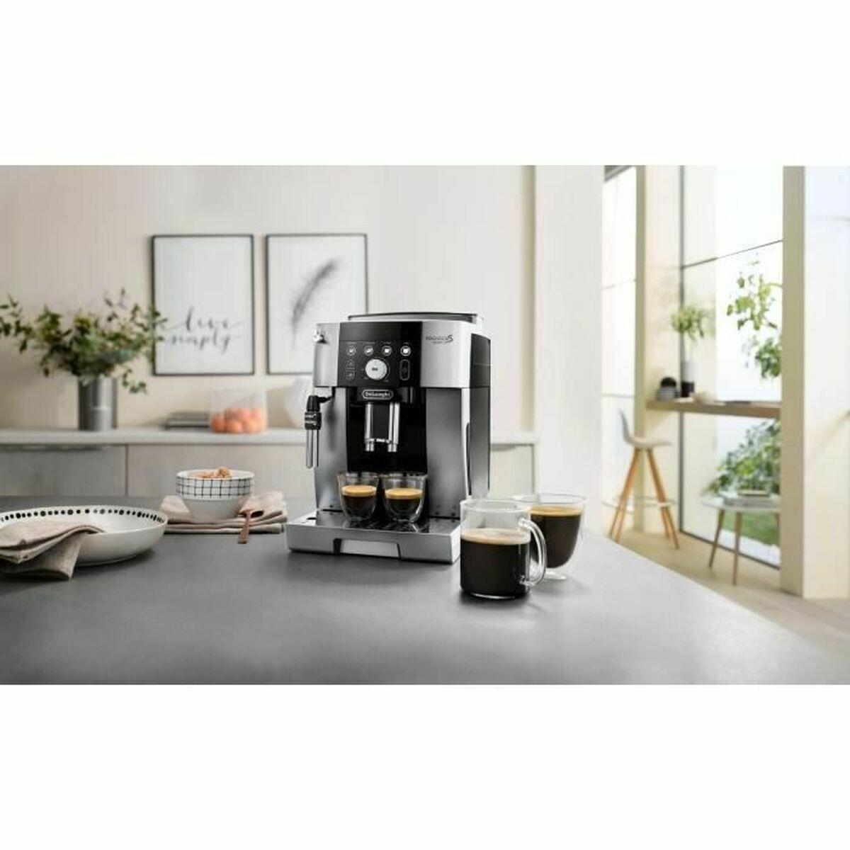 Cafetera Superautomática DeLonghi ECAM 250.23.SB Negro Plateado 1450 W 15 bar 250 g 1,8 L