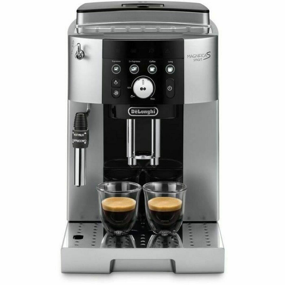 Cafetera Superautomática DeLonghi ECAM 250.23.SB Negro Plateado 1450 W 15 bar 250 g 1,8 L