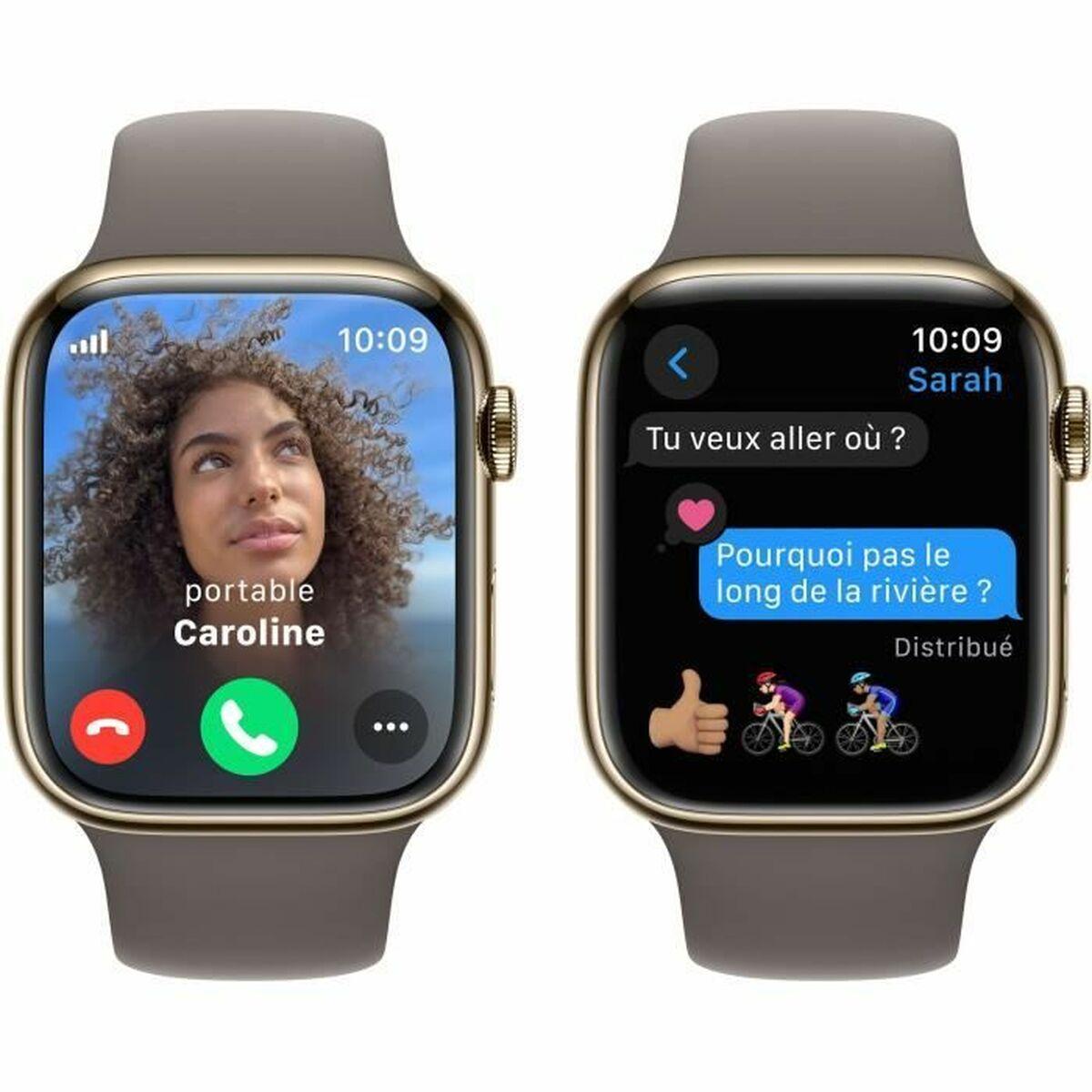 Smartwatch Apple Series 9 Marrón Dorado 45 mm