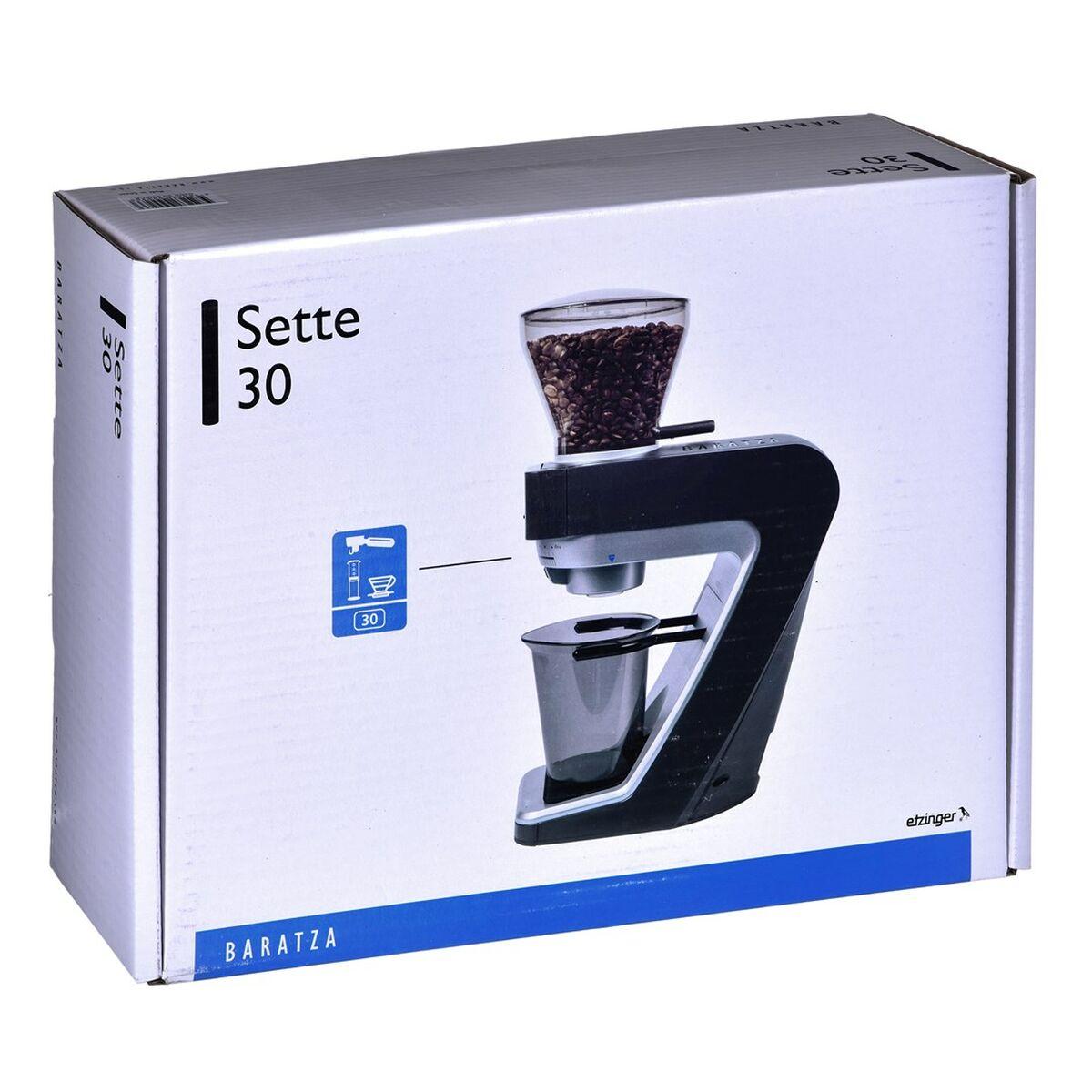 Molinillo de Café Baratza Sette 30 AP 200 W Negro Plateado 400 g