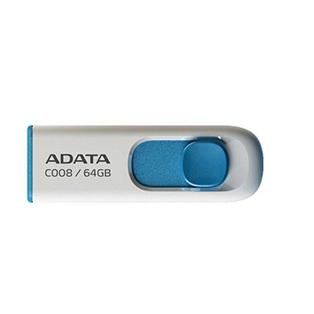 Memoria USB Adata 64GB C008 64 GB Azul 64 GB (1 unidad)